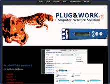 Tablet Screenshot of plugandwork.net